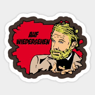 Auf Wiedersehen Sticker